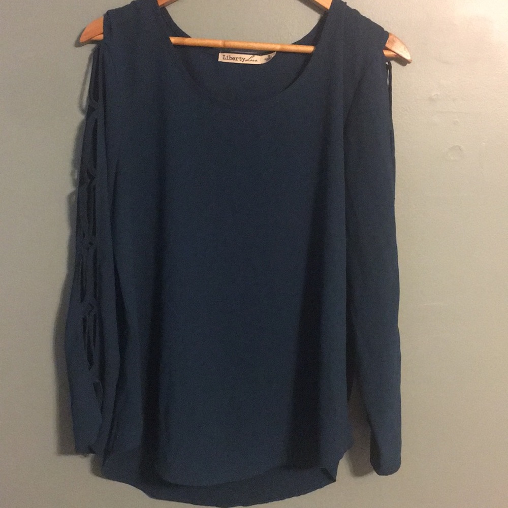Cold Shoulder Long Sleeve